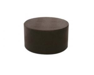 Round Pouf Black