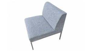 セレス バックレストベンチ グレー
