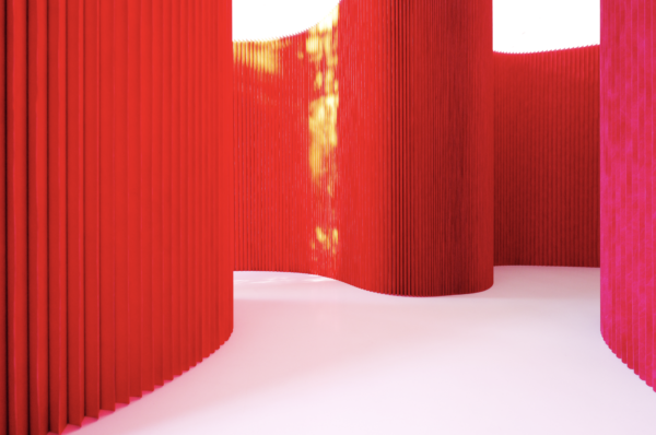 molo red textile